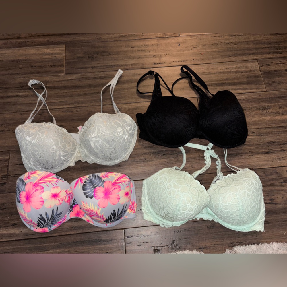 Victoria's Secret Lace and Floral Bra Collection